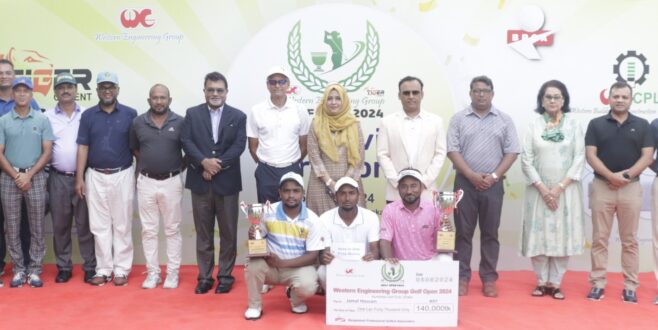 Prize Giving Ceremony of Western Engineering Group Golf Open 2024